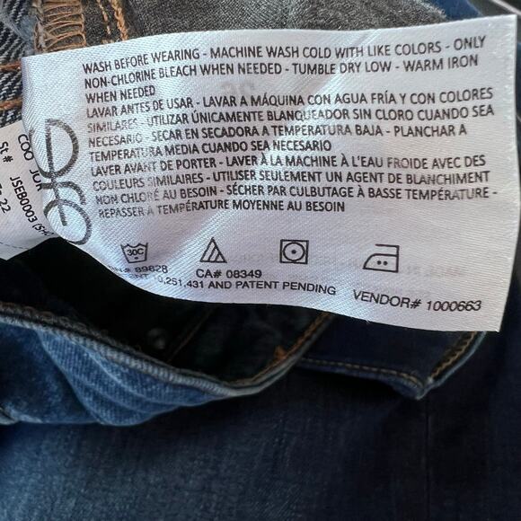 Sam Edelman Women's High Rise Slim Straight Ankle Shoreline Jeans Size 26 - Picture 11 of 14